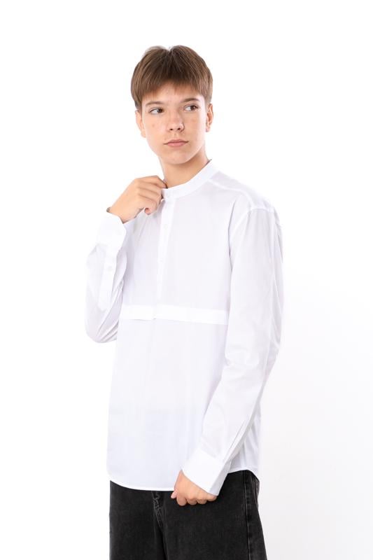 Сорочка для хлопчика підліткова Носи Своє XXL Білий (17804)