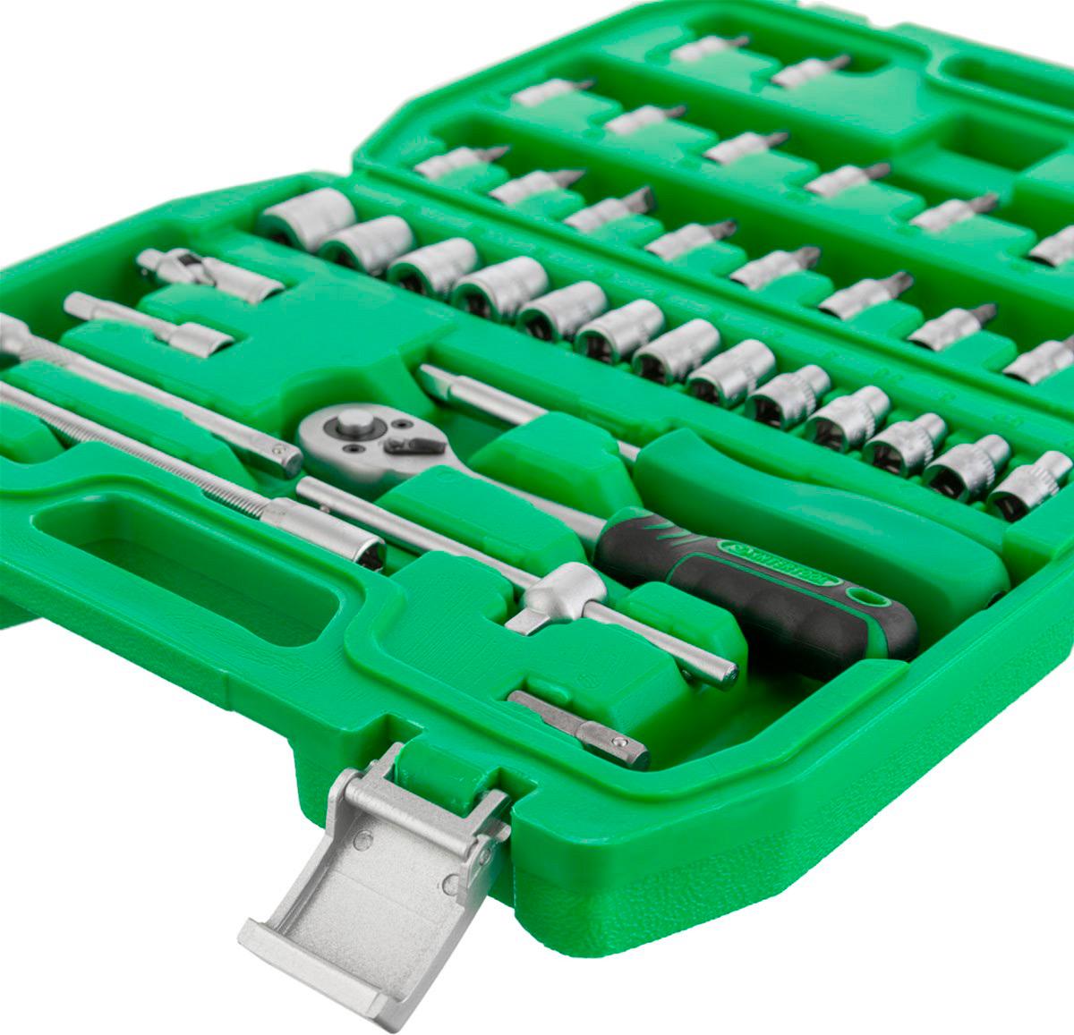 Набор инструментов Intertool 46 шт. (ET-6046SP) - фото 4 Набор инструментов Intertool 46 шт. (ET-6046SP) - фото 4