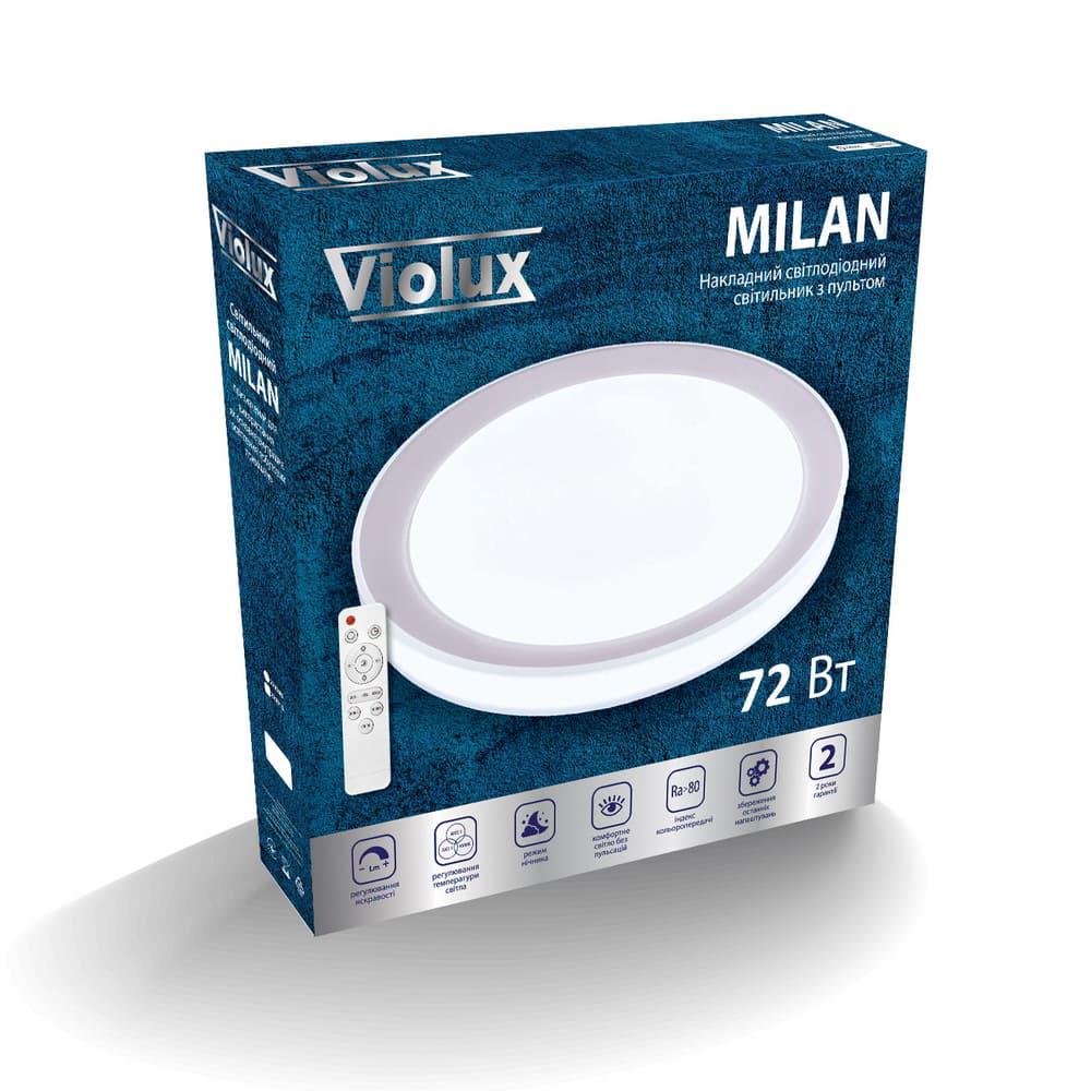 Светильник LED smart MILAN с пультом 72W 3000-6000K IP20 круг - фото 3