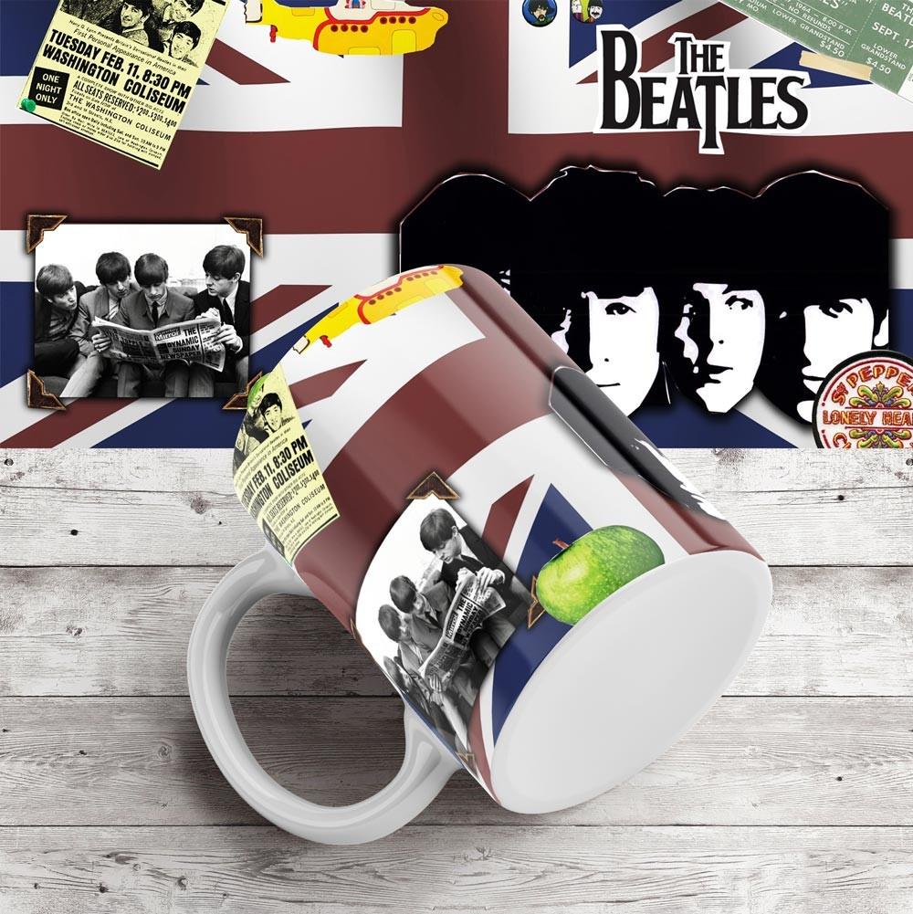 Чашка с фотографией группы The Beatles 330 мл