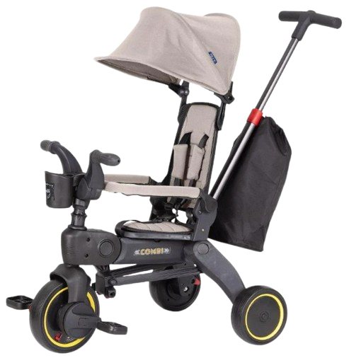 Велосипед дитячий триколісний Tilly Combi T-392 Beige (1084030721)