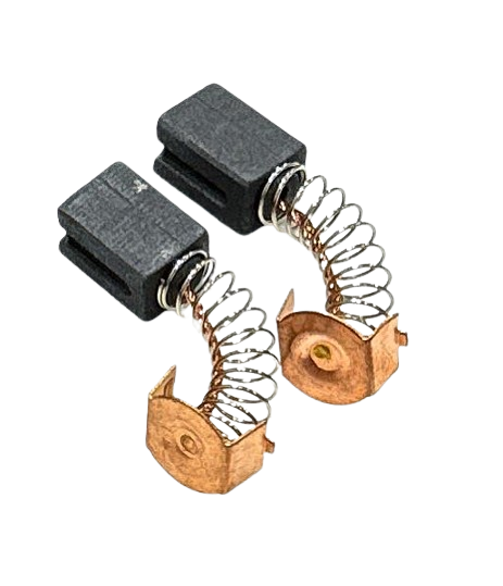 Щетки угольные В186 для болгарки Craft 230 пружина 1 прорезь защелка 8х10х14 мм (2065198856)