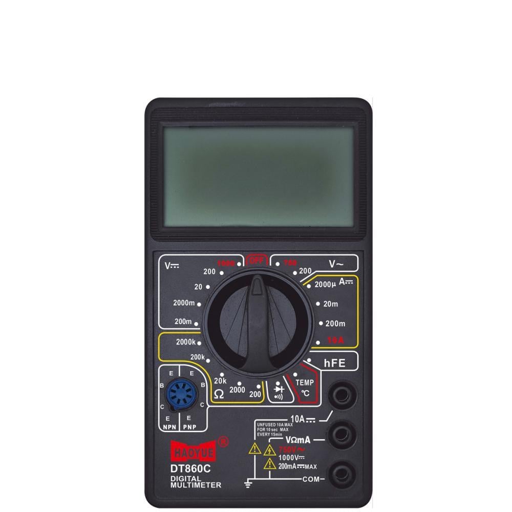 Мультиметр цифровой HAOYUE DT860C/700C с измерением температуры (630449) Мультиметр цифровой HAOYUE DT860C/700C с измерением температуры (630449)