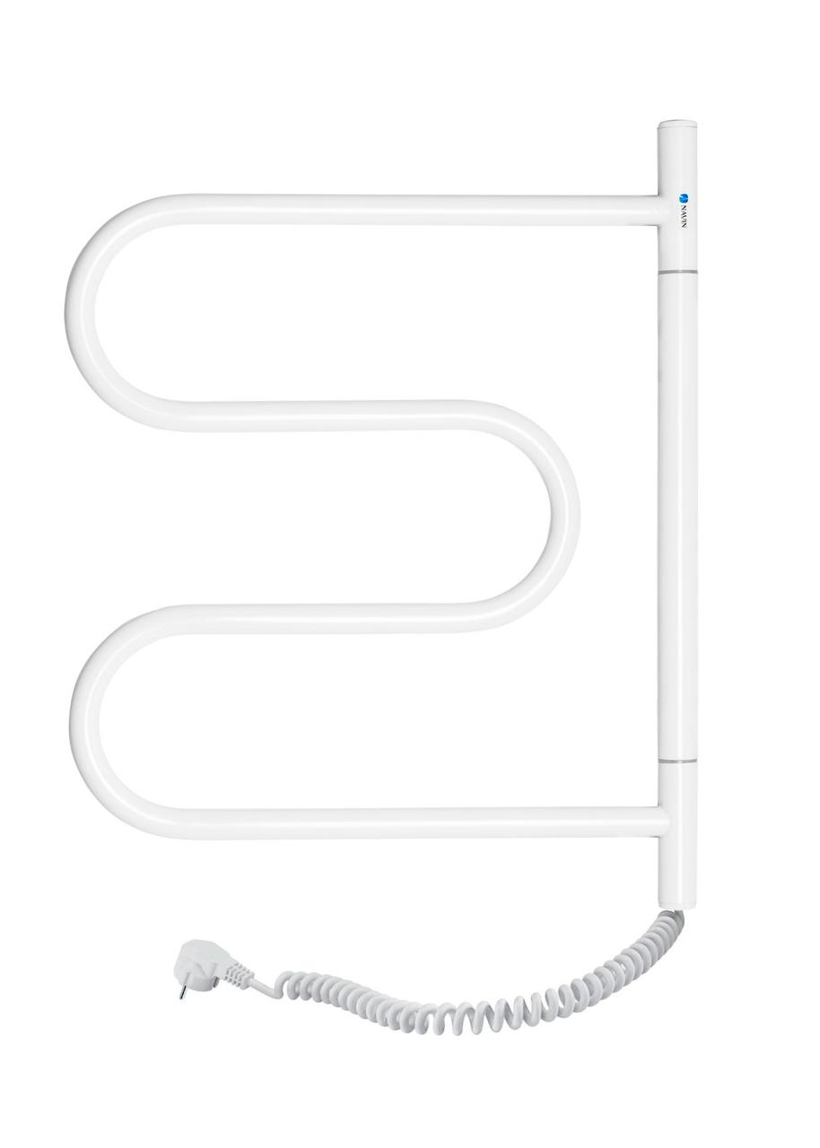 Рушникосушка електрична NAVIN Змійовик 500x600 мм поворотна