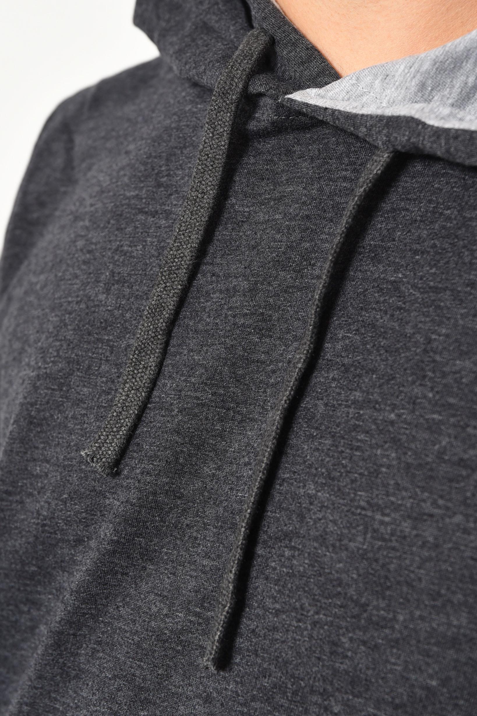 Худі чоловіче 2XL Темно-сірий (182293) - фото 4