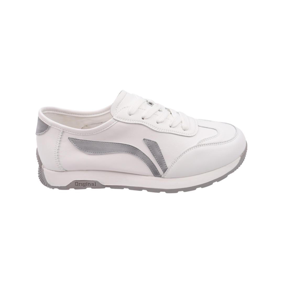 Кросівки жіночі Vikonty зі шкіри р. 38 Білий (346-22DTS) - фото 3 Кросівки жіночі Vikonty зі шкіри р. 38 Білий (346-22DTS) - фото 3