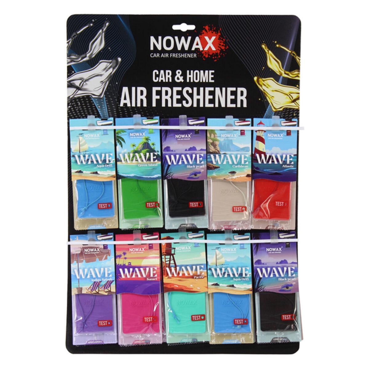 Планшет MIX полимерных ароматизаторов Nowax серия Wave 30 шт.