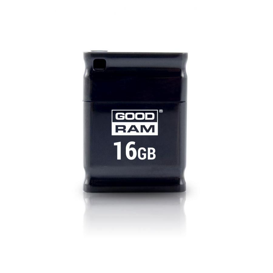 Флеш-память USB Goodram UPI2 Piccolo Black 16 Гб Черный (UPI2-0160K0R11) - фото 1