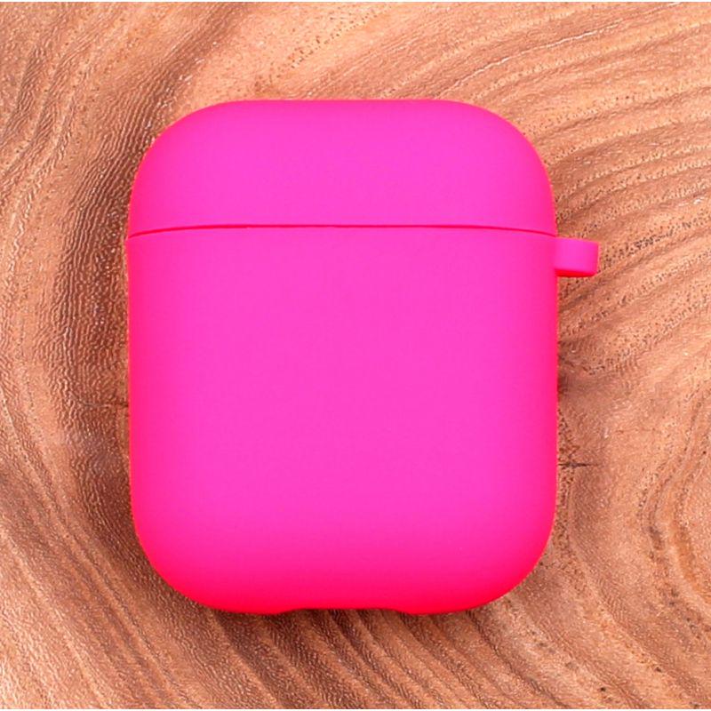 Чехол матовый Silicone Case для AirPods Raspberry (23998)