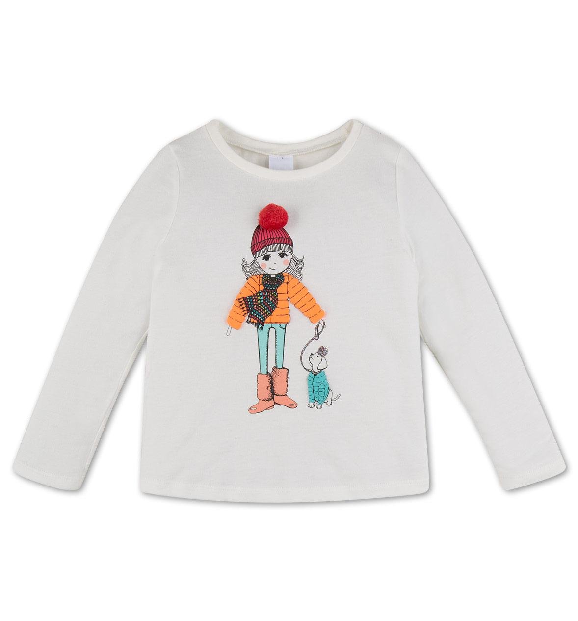 Реглан для дівчинки C&A 110 розмір Білий (537983142)