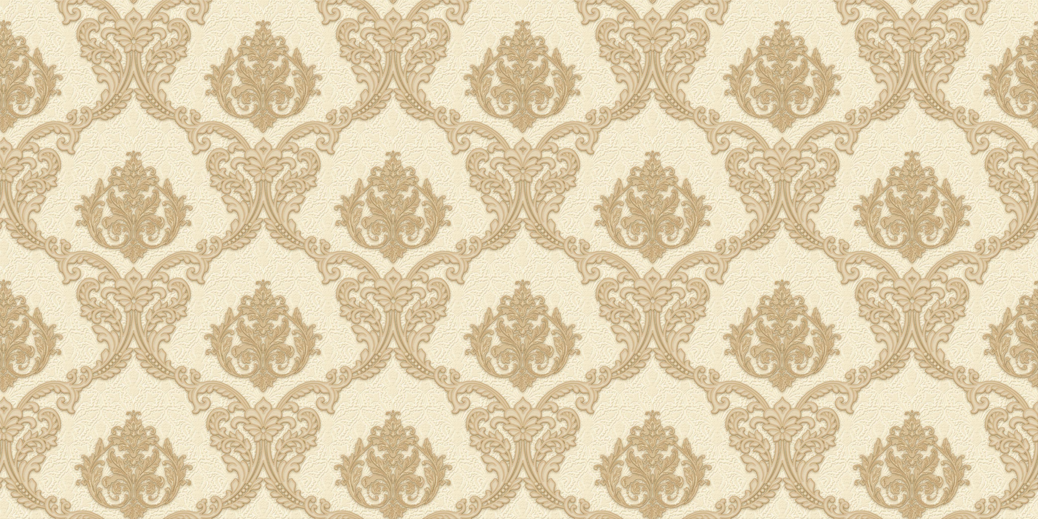 Обои виниловые на флизелиновой основе Yuanlong Reema 23043 Кремовый/Золотой