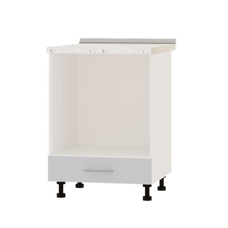 Кухонный модуль под духовку Оптима Низ Н85-600 без столешницы 600х461х820 мм Белый/Нимфея Альба (DTM-072193) - фото 1 Кухонный модуль под духовку Оптима Низ Н85-600 без столешницы 600х461х820 мм Белый/Нимфея Альба (DTM-072193) - фото 1