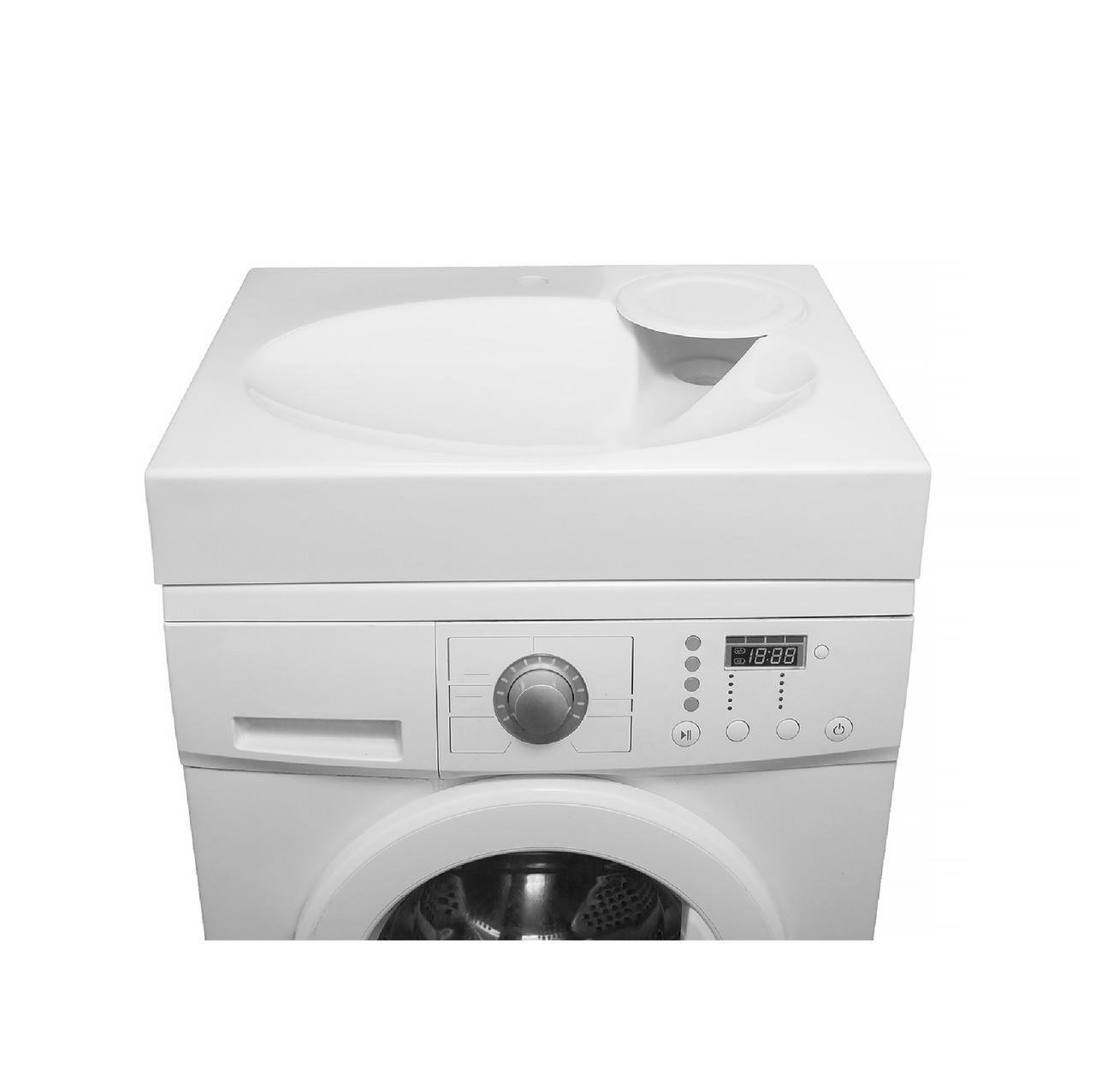 Умивальник на пральну машину акриловий Redokss San OBERON 60х50 см - фото 3 Умивальник на пральну машину акриловий Redokss San OBERON 60х50 см - фото 3