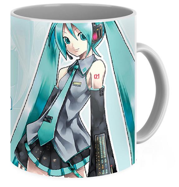 Чашка Vocaloid Hatsune Miku Саки Фудзита 330 мл (VC 02.07)