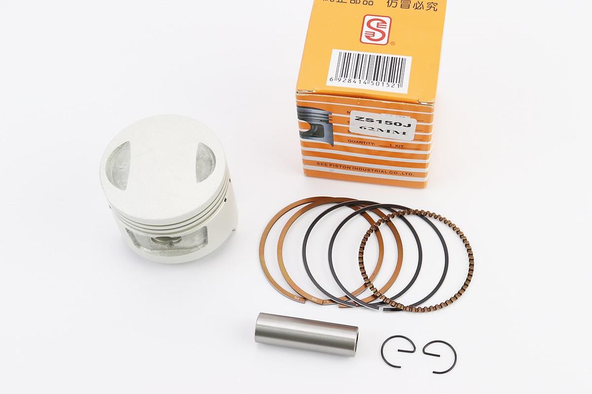 Поршень до мотоцикла Viper-125-150J двигунів CB/CG150cc d 62 мм STD 53 мм палець 15 мм (361067)