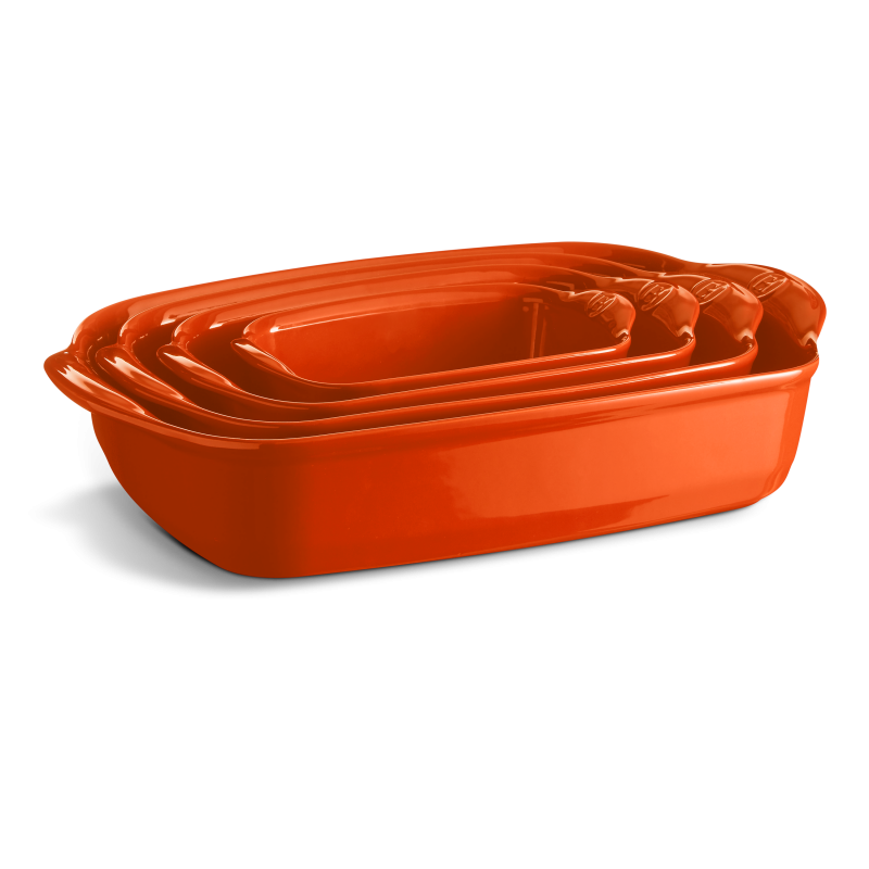 Форма для запікання Emile Henry Ovenware 42x28 см Помаранчевий (769654) - фото 4