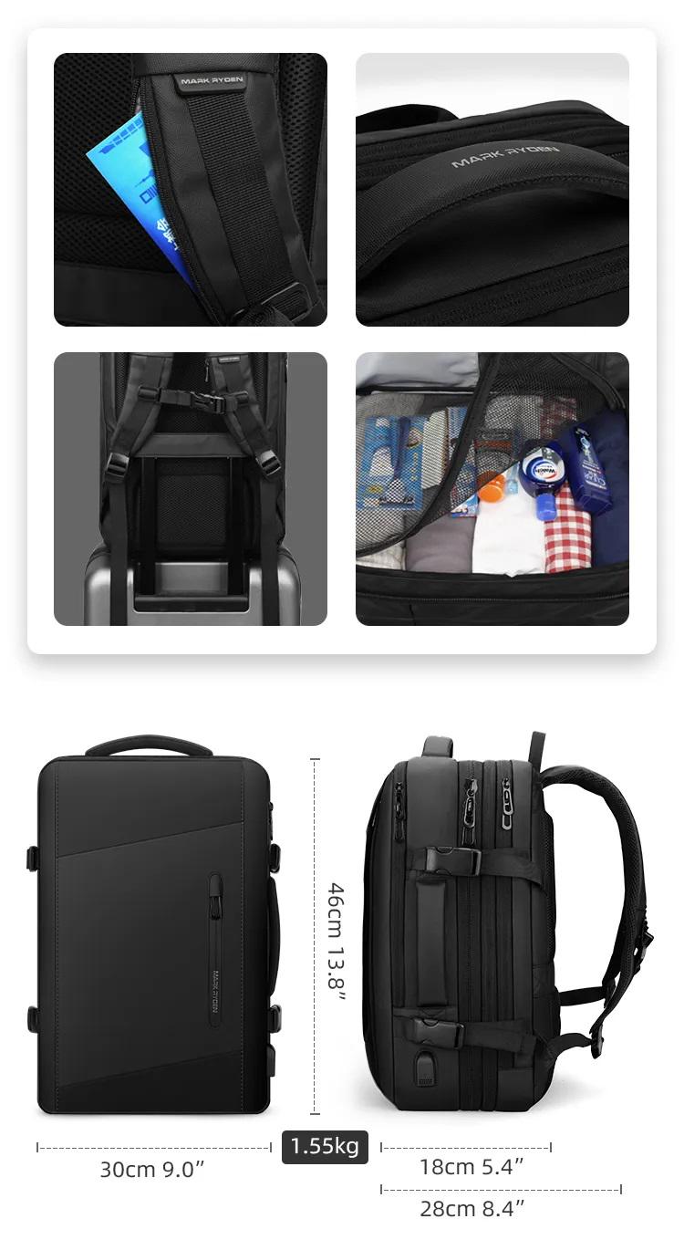 Рюкзак трансформер Mark Ryden Infinity MR9299YY Rain з накидкою від дощу - фото 8 Рюкзак трансформер Mark Ryden Infinity MR9299YY Rain з накидкою від дощу - фото 8