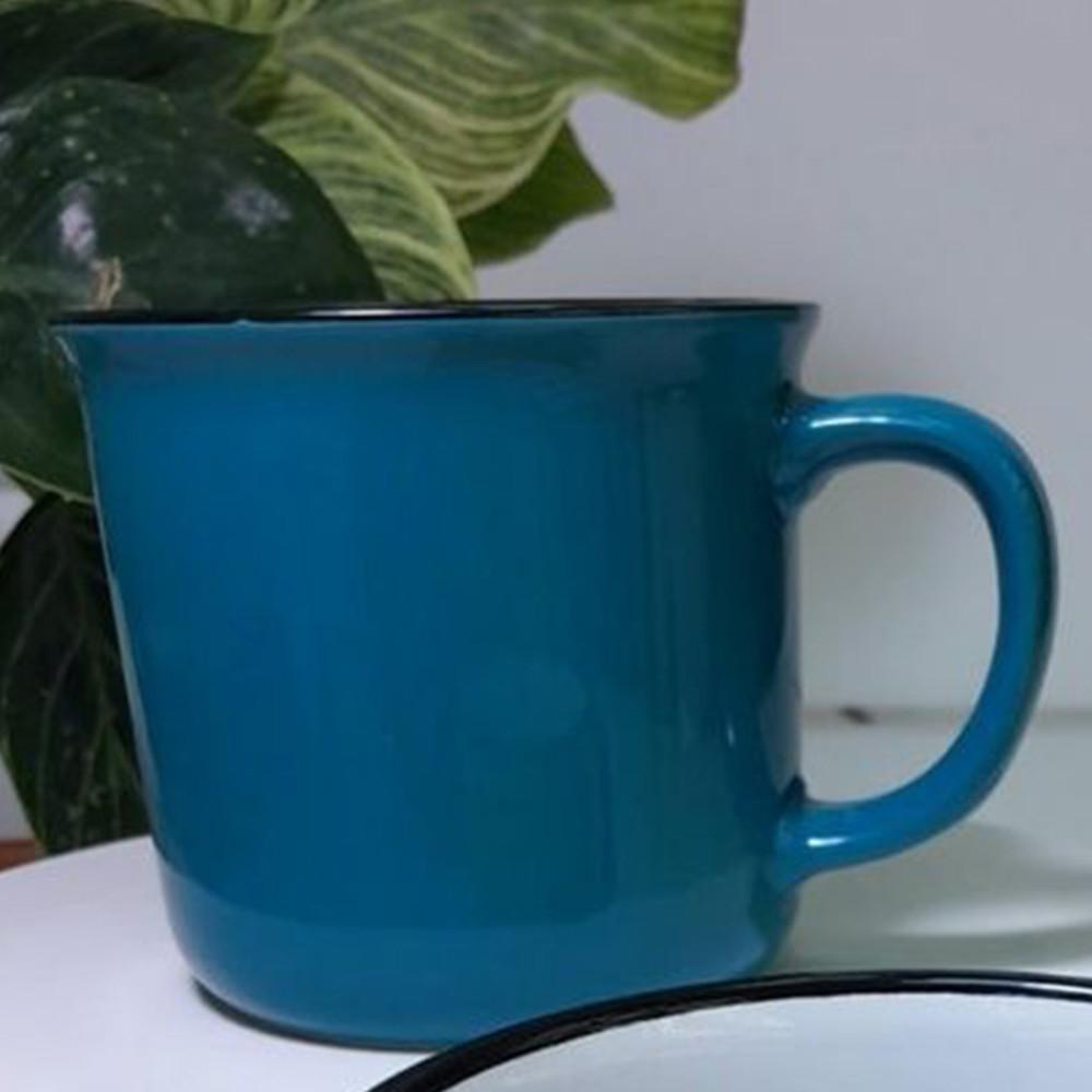 Чашка для чая керамическая Чаепитие 340 мл Синий - фото 5 Чашка для чая керамическая Чаепитие 340 мл Синий - фото 5