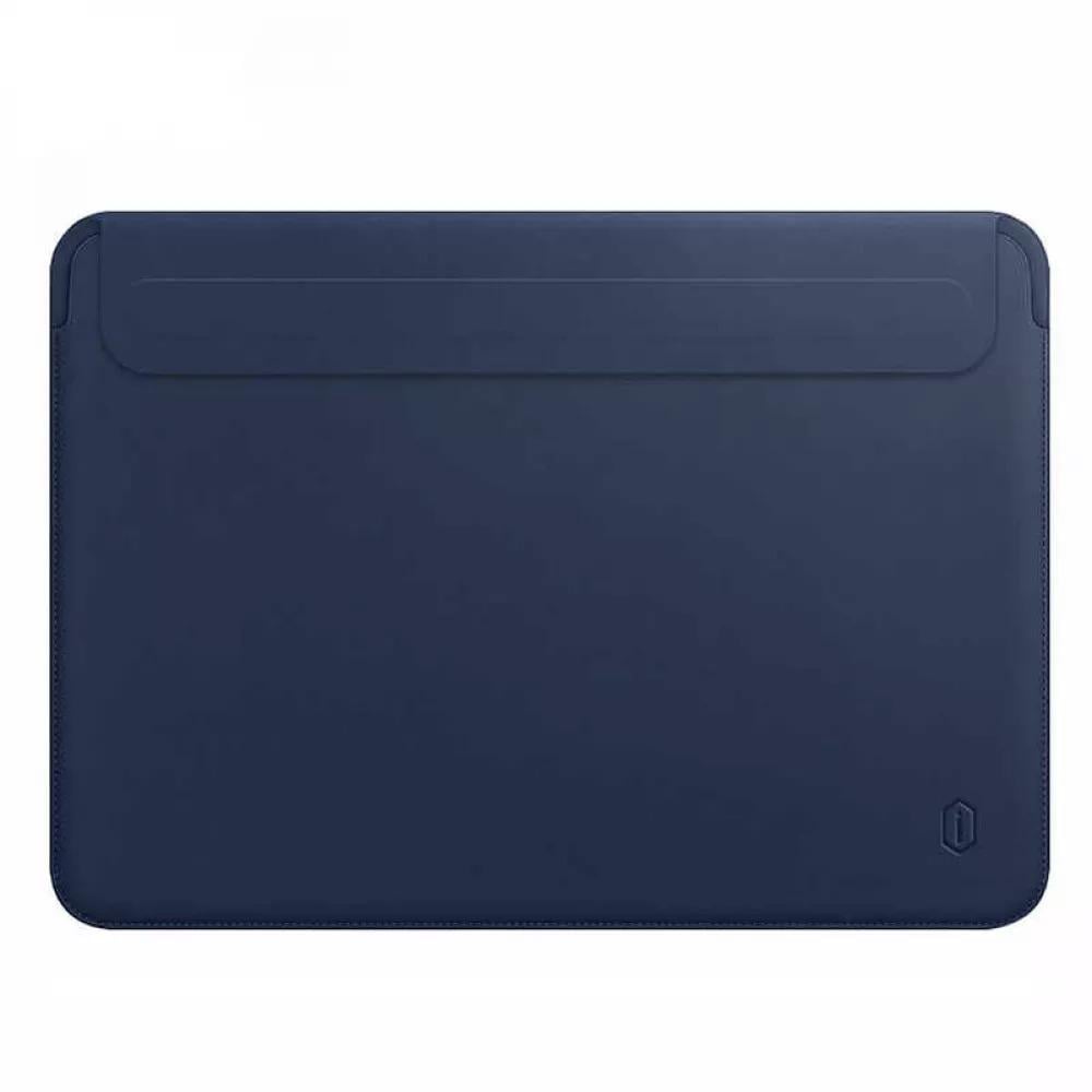 Чехол-папка WIWU Skin Pro PU Leather Sleeve for MacBook Pro 13 Royal Blue