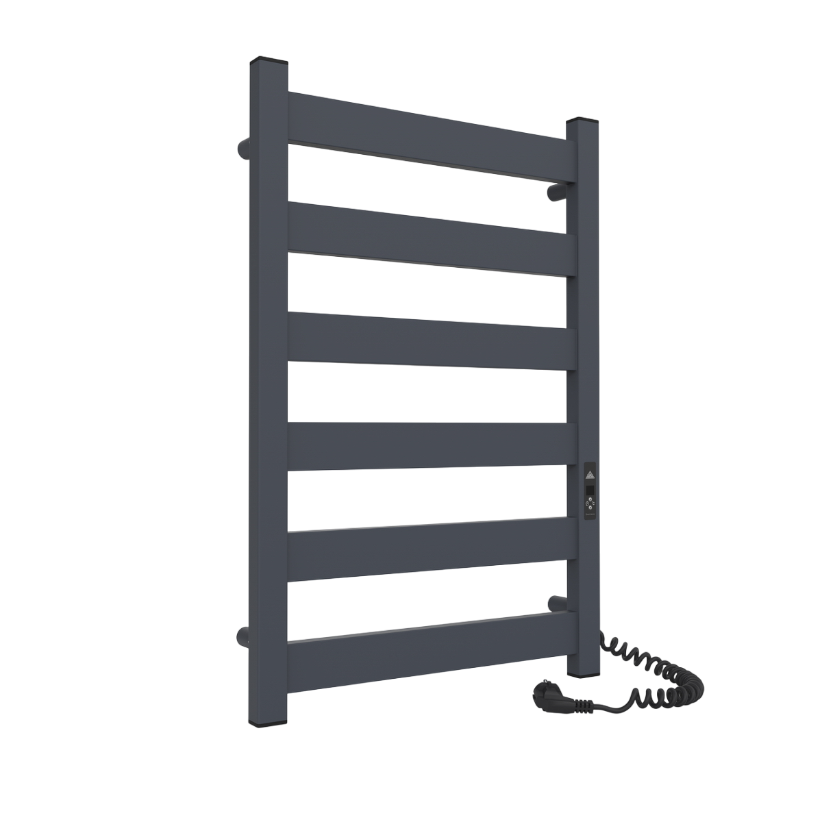 Полотенцесушитель электрический Laris Бонд ЧФГМ6 800х500 мм R вертикальный Черный (AKV-73207765)