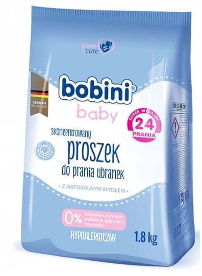 Порошок для прання Bobini для дитячих речей 24 прань 1800 г (4013356244918)