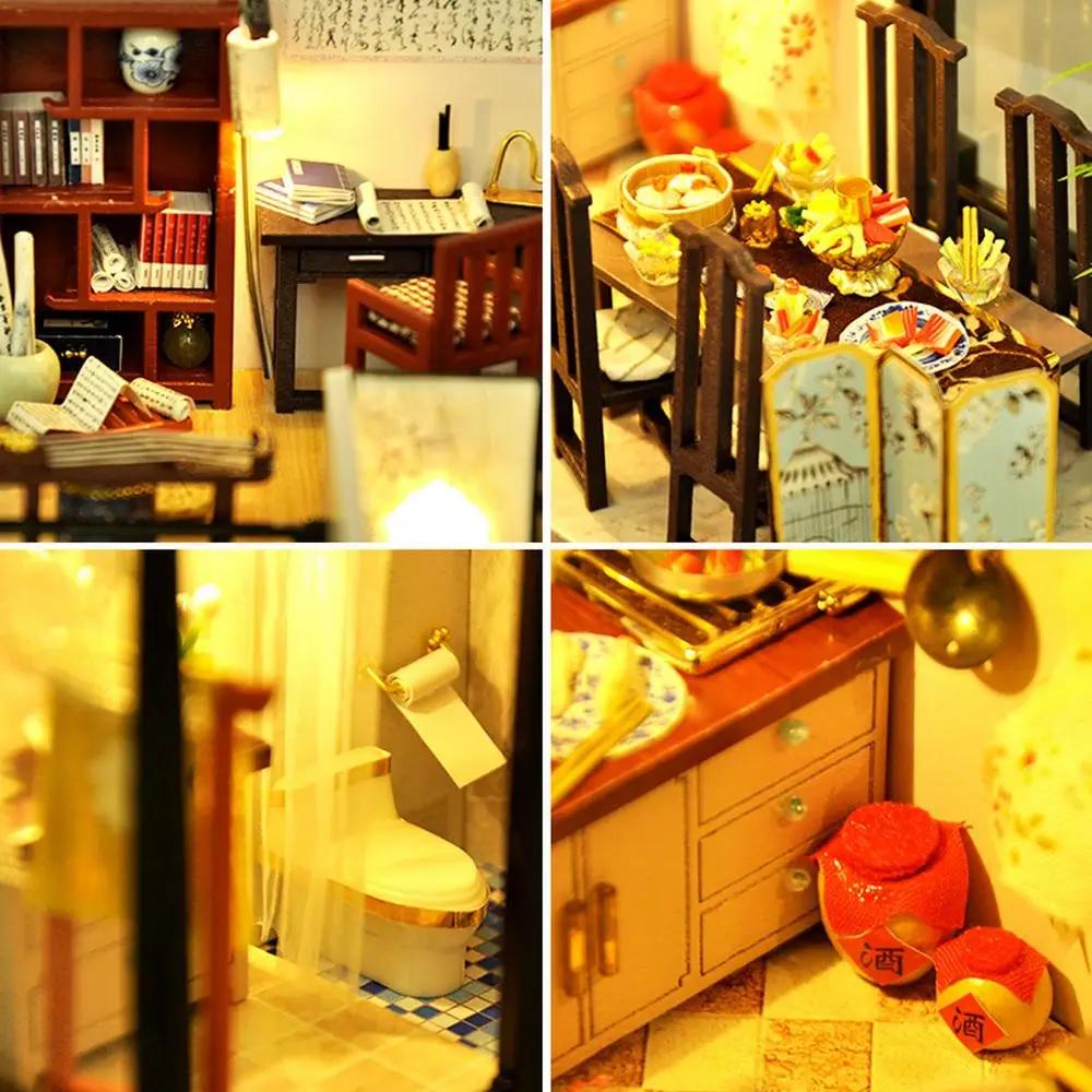 Румбокс DIY House Bamboo Shadow Jiangnan Інтер'єрний конструктор (TD-18) - фото 4 Румбокс DIY House Bamboo Shadow Jiangnan Інтер'єрний конструктор (TD-18) - фото 4