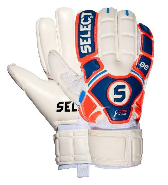 Рукавиці воротарські Select Goalkeeper Gloves 88 Kids р. 4 15,5 см Синій/Білий/Червоний (602880-315-4)