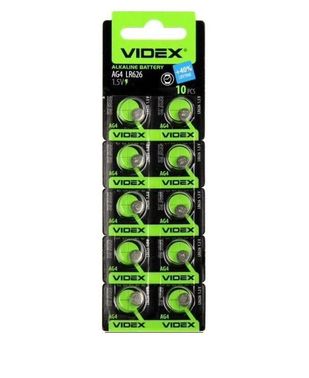 Батарейка Videx AG4 LR626
