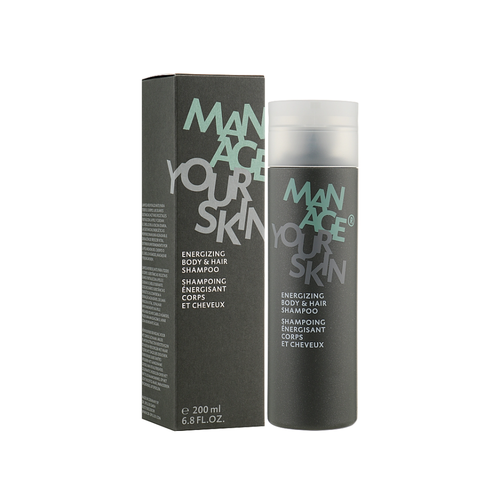 Шампунь для тіла і волосся Dr. Spiller Manage Your Skin Energizing Body & Hair Shampoo 200 мл