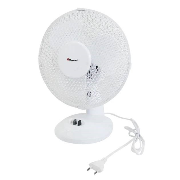 Вентилятор настольный Domotec MS-1624 30 Вт 23 см Белый (GR-04410)