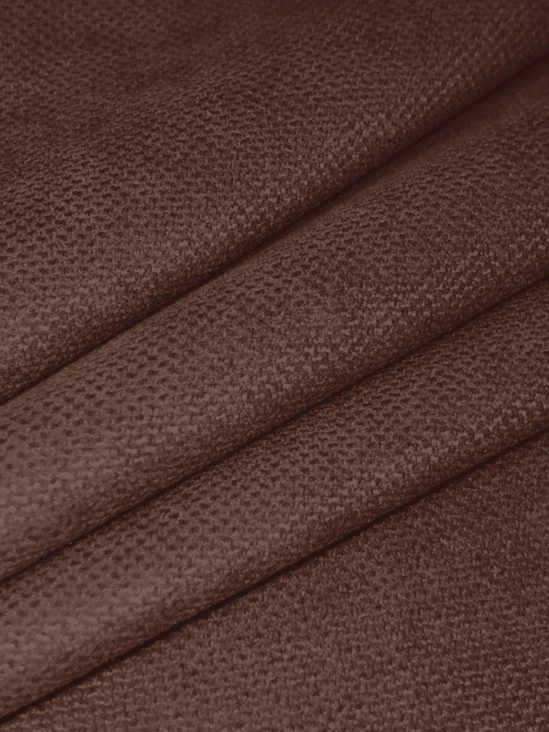 Тканина однотонна для штор Fonluk мікровелюр Кавовий (Fonluk/37) - фото 3 Тканина однотонна для штор Fonluk мікровелюр Кавовий (Fonluk/37) - фото 3