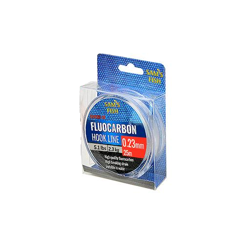 Леска Fluocarbon 100% 25 м 0,23 мм (22683)