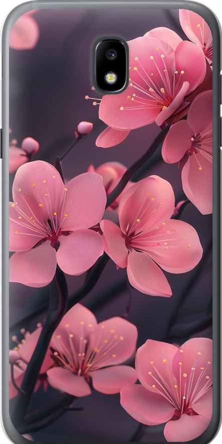 Чехол на Samsung Galaxy J5 J530 (2017) Пурпурная сакура (6075u-795-42517) Чехол на Samsung Galaxy J5 J530 (2017) Пурпурная сакура (6075u-795-42517)