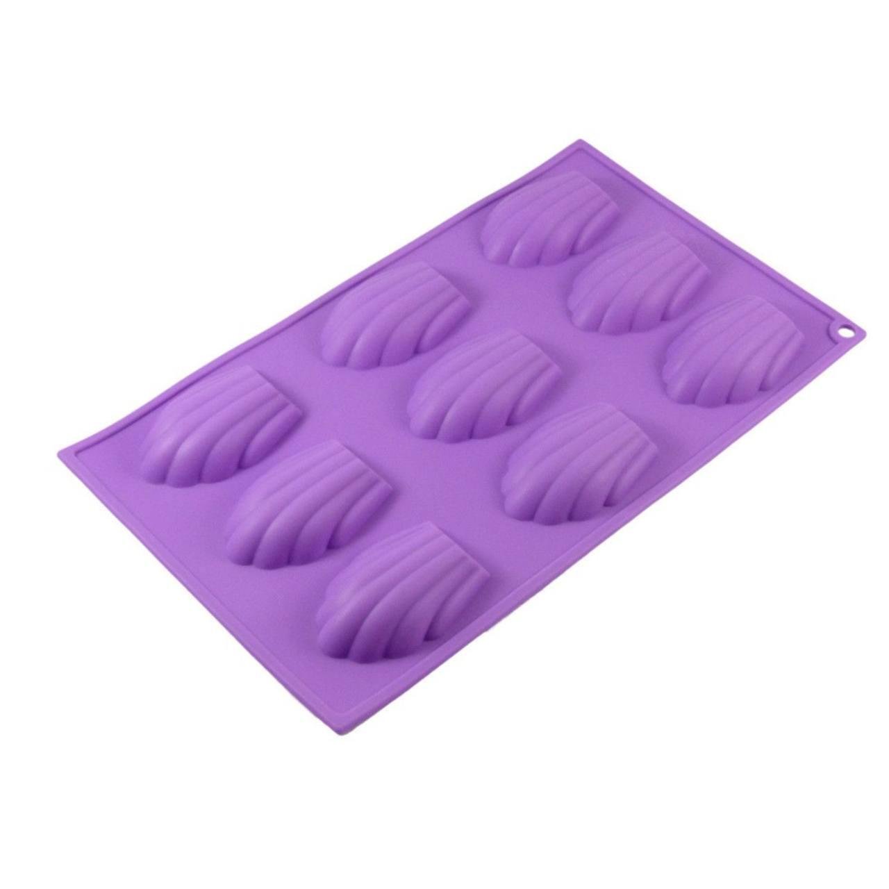 Форма для выпечки силиконовая Мадлен на 9 ракушек (5374de62)