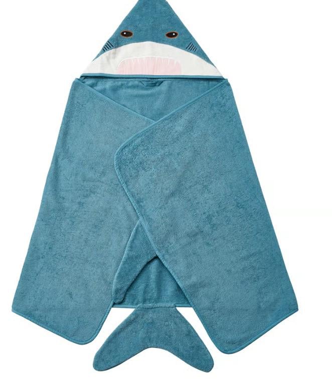 Рушник з капішоном BLАVINGAD 70х140 см Синій (29435969)