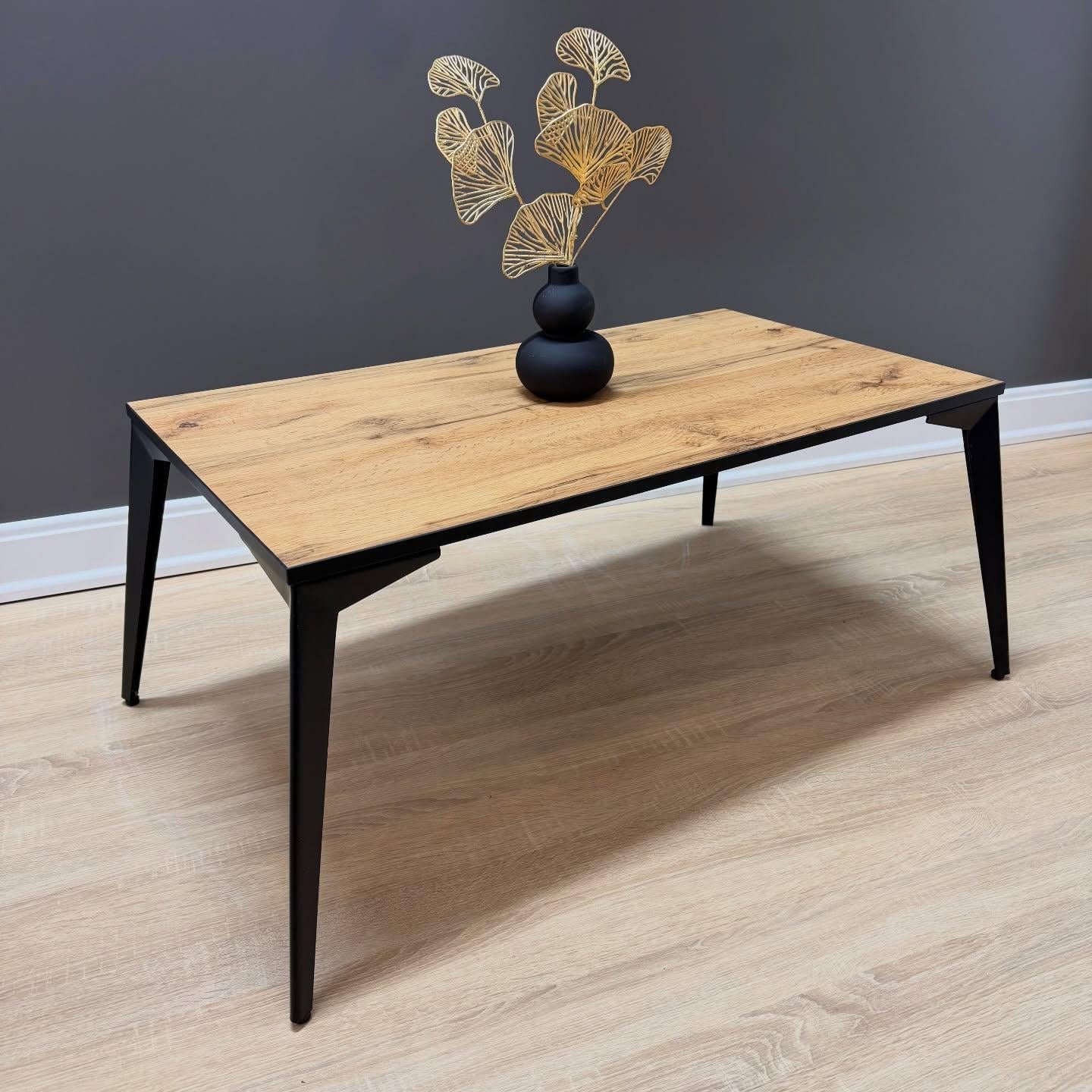 Стол журнальный Urban 920x500x416 мм Дуб Аппалачи/Черный