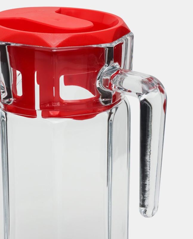 Кувшин стеклянный Kosem Jugs с пластиковой крышкой 1 235 мл - фото 2 Кувшин стеклянный Kosem Jugs с пластиковой крышкой 1 235 мл - фото 2