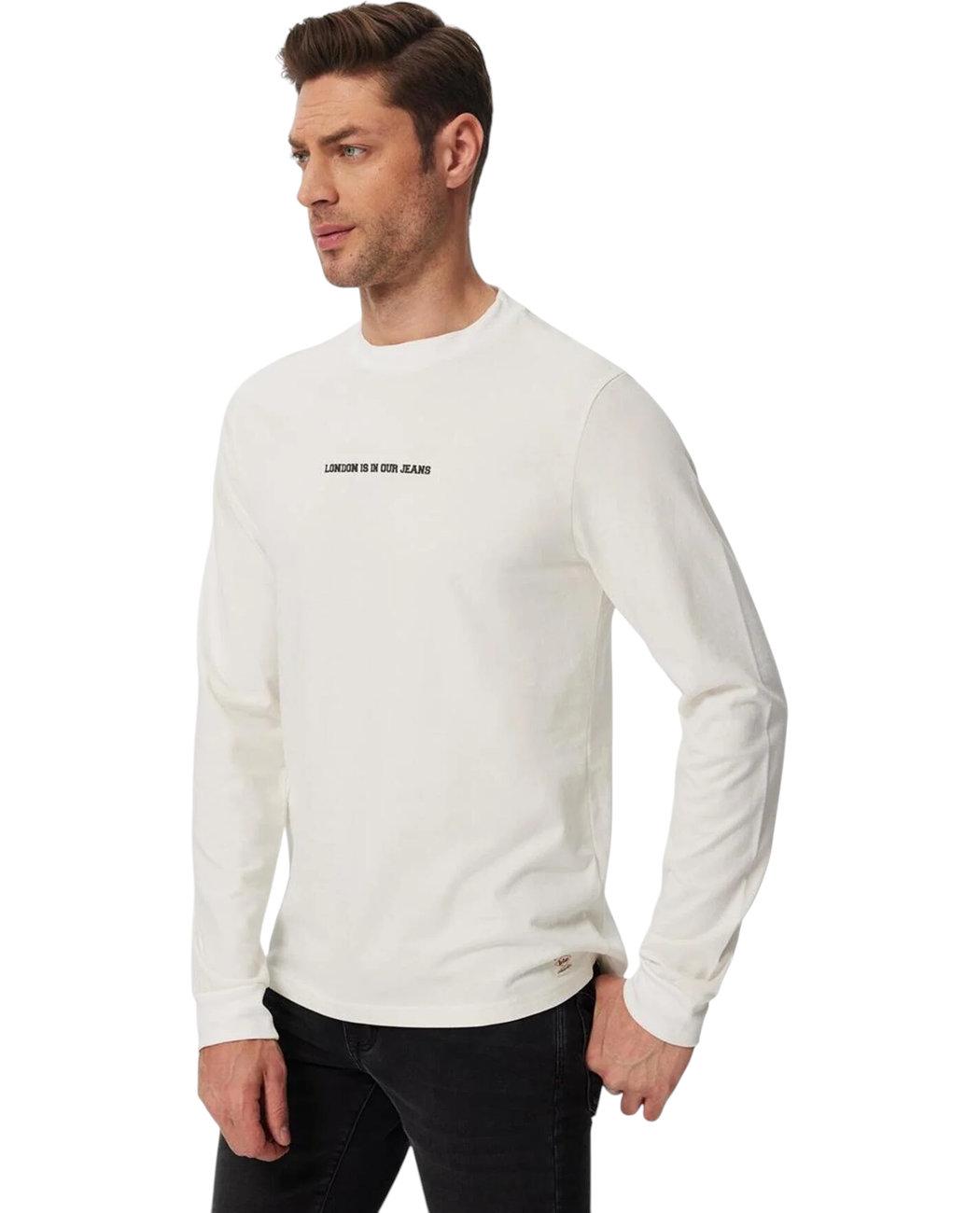 Футболка-лонгслив мужская Lee Cooper Deny 241LCM242003.1107 XL Белый (8682272508495) - фото 5 Футболка-лонгслив мужская Lee Cooper Deny 241LCM242003.1107 XL Белый (8682272508495) - фото 5