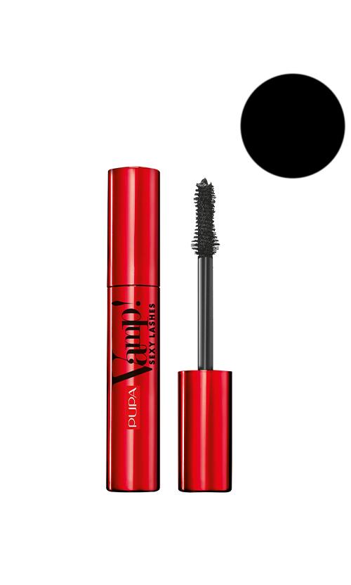 Туш для вій Pupa Vamp! Sexy Lashes Mascara 011 екстра чорний (28315) - фото 1