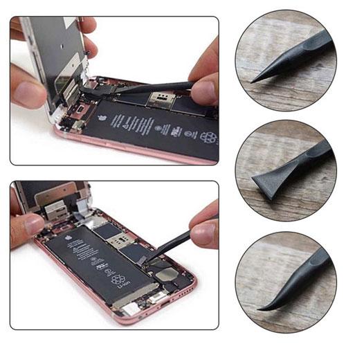 Набір двосторонніх лопаток для розкриття корпусів розбирання електроніки 3 шт. 15 см пластик (927095) - фото 4