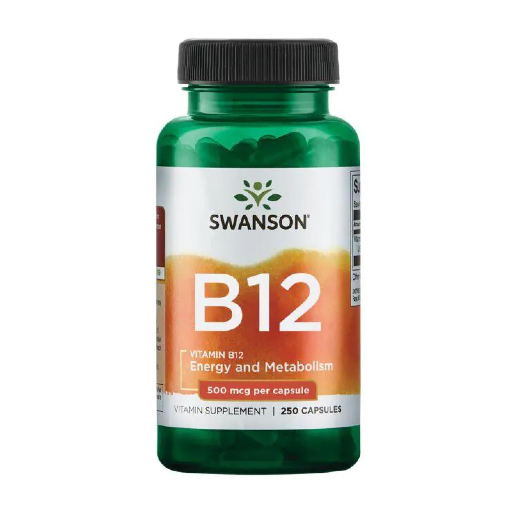 Вітамін Vitamin B12 500 mcg 250 капс. (100-33-7936809-20)