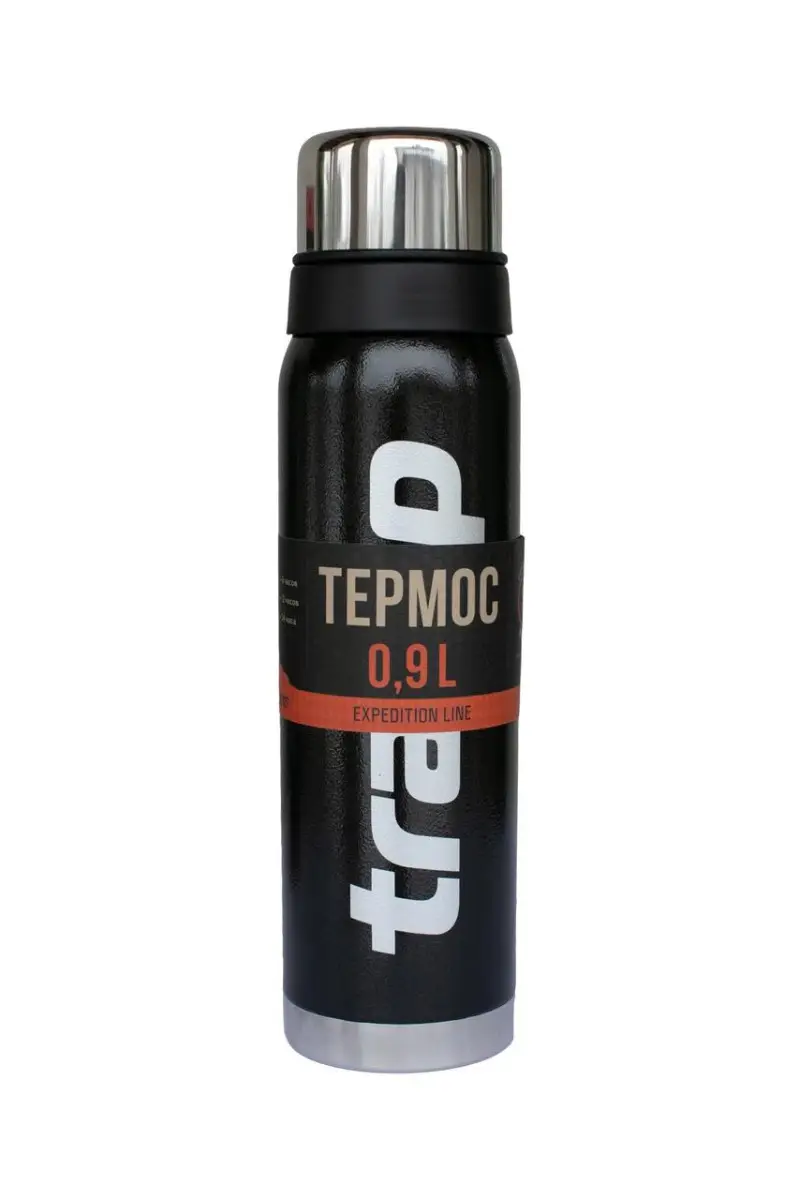Термос питьевой Tramp Expedition Line TTRC-027-Black 0,9 л Черный (8-6-3901768)
