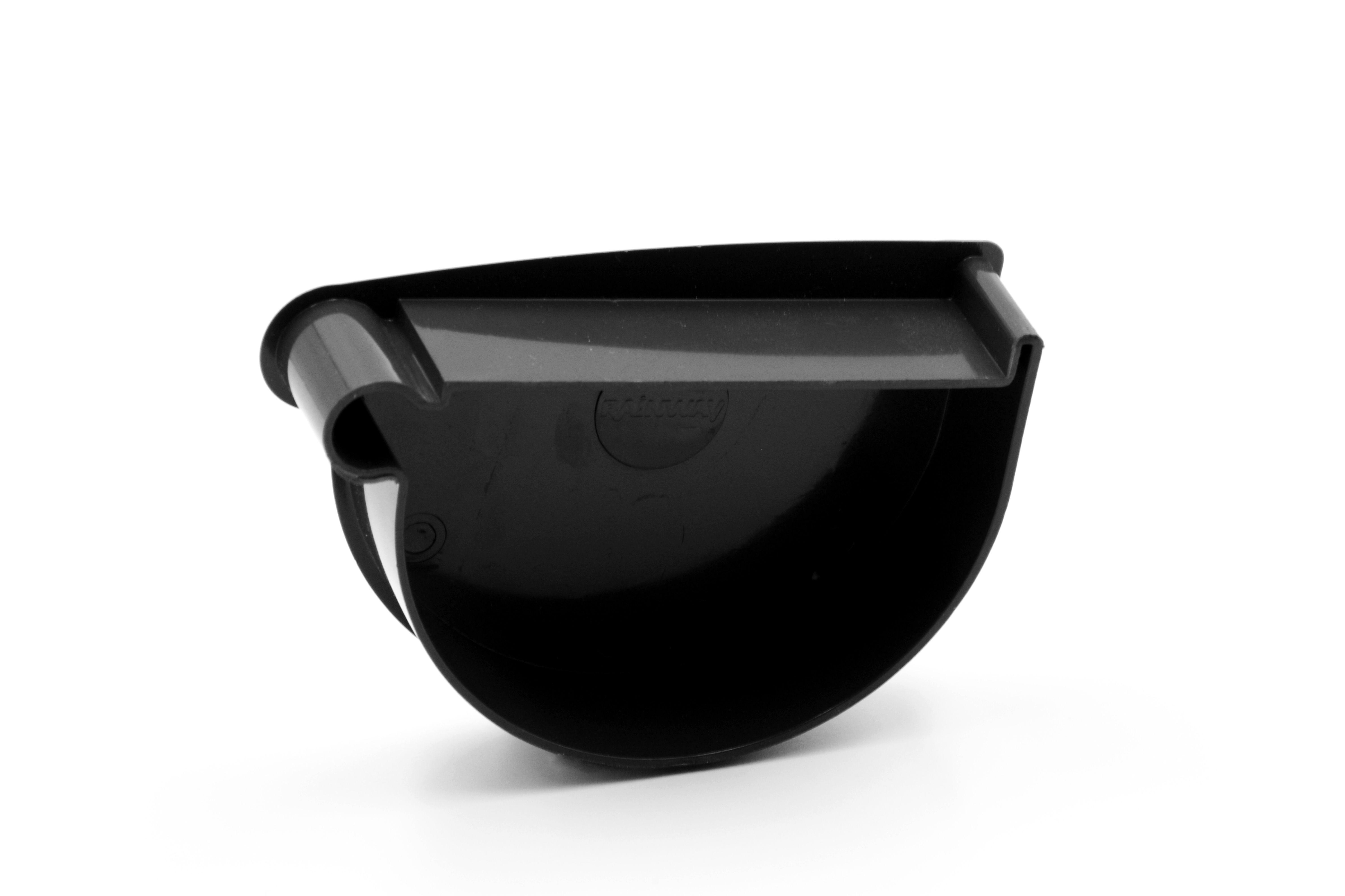 Заглушка воронки RAINWAY D 130 мм левая Черный RAL 9005 (10.130.07.008.RW) Заглушка воронки RAINWAY D 130 мм левая Черный RAL 9005 (10.130.07.008.RW)