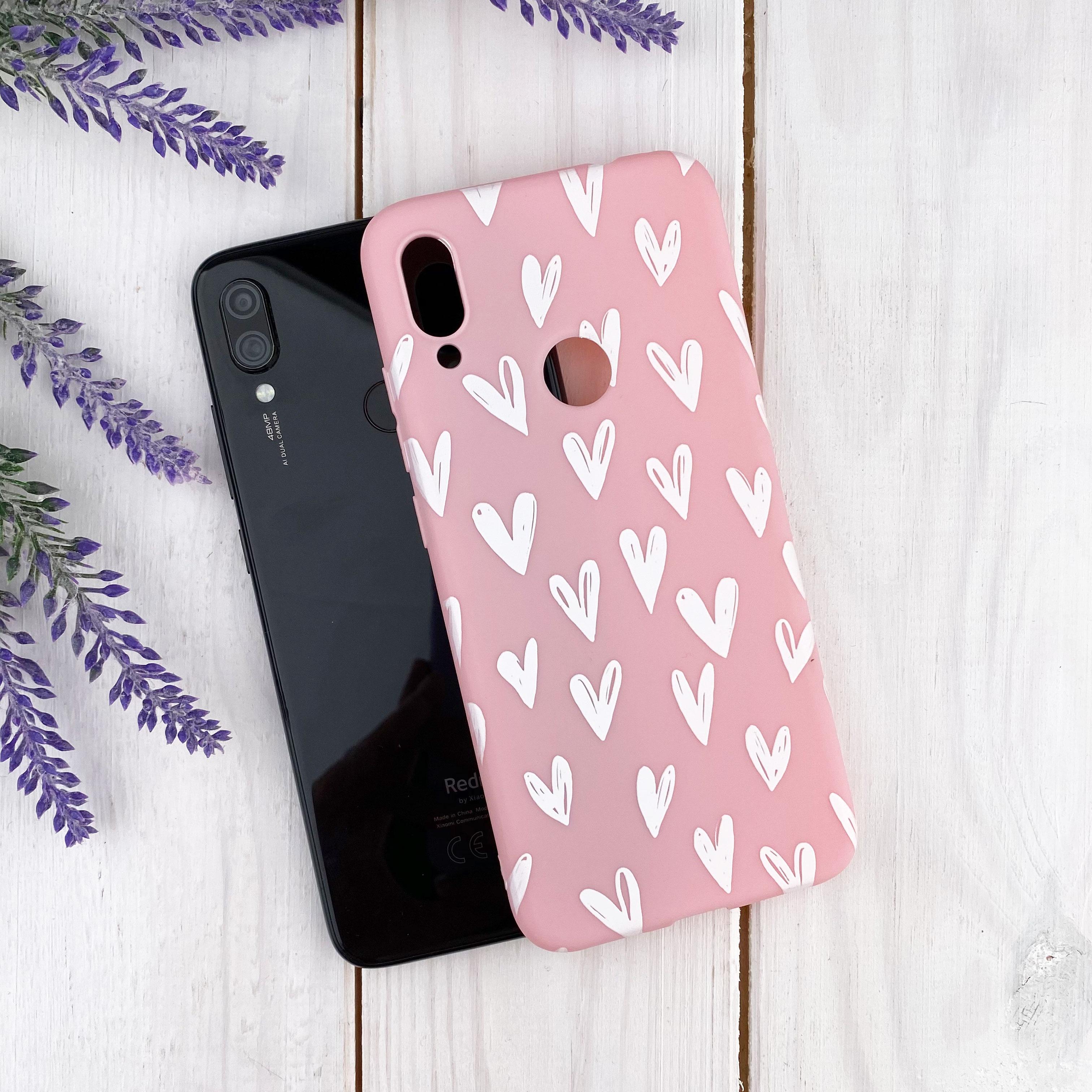 Силіконовий чохол Zorrov для Apple iPhone XR - White hearts (11160070263117981) - фото 5