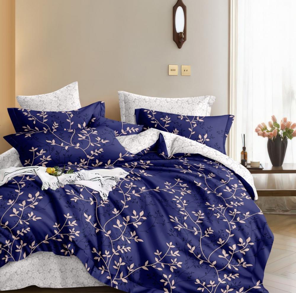 Комплект постельного белья Валери ранфорс евро/наволочки 50х70/70x70 см (8442)