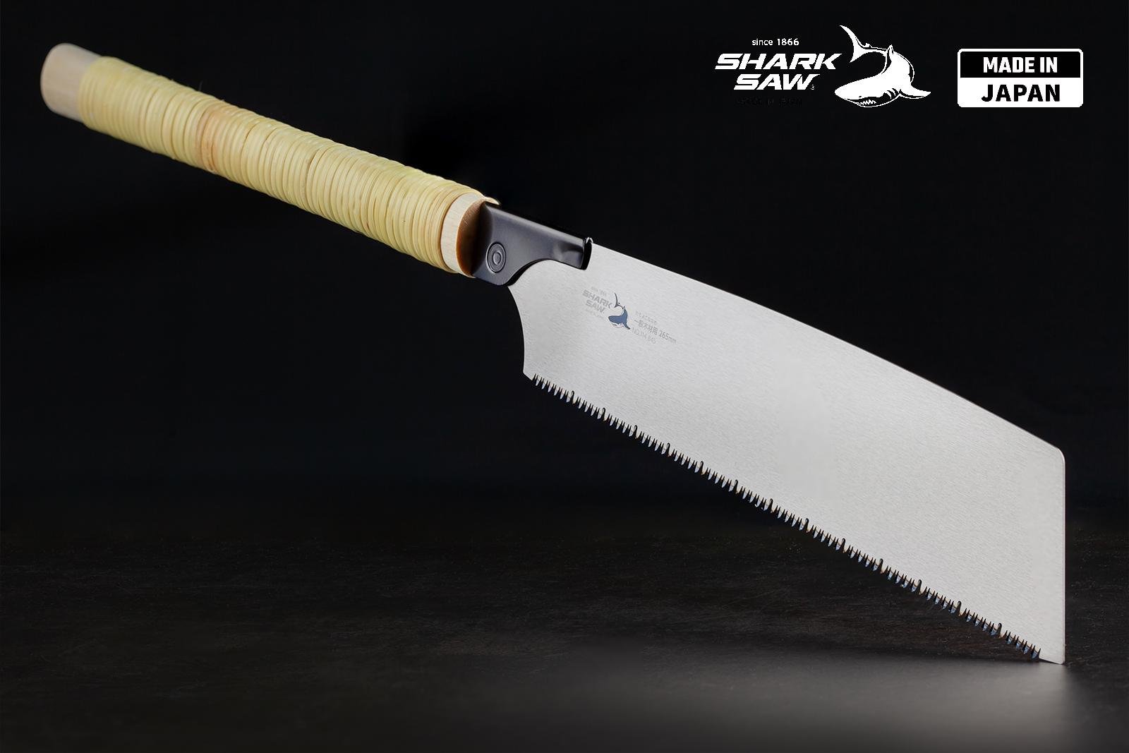 Пила по дереву Takagi Shark Saw Kataba M ручная ротанговая 15 TPI 265 мм (105372) - фото 5