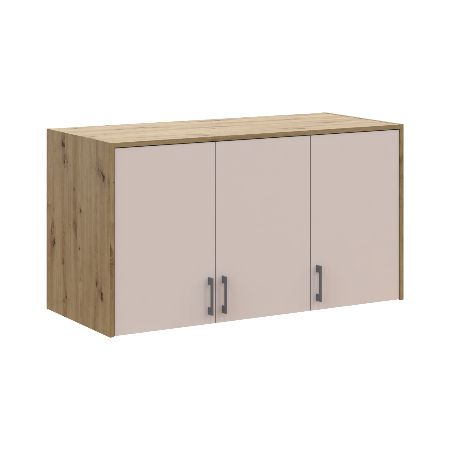 Антресоль висока Doros Ронді 3 ДСП 121х52х65 см Дуб Артізан/Кашемір (41516183) - фото 3 Антресоль висока Doros Ронді 3 ДСП 121х52х65 см Дуб Артізан/Кашемір (41516183) - фото 3