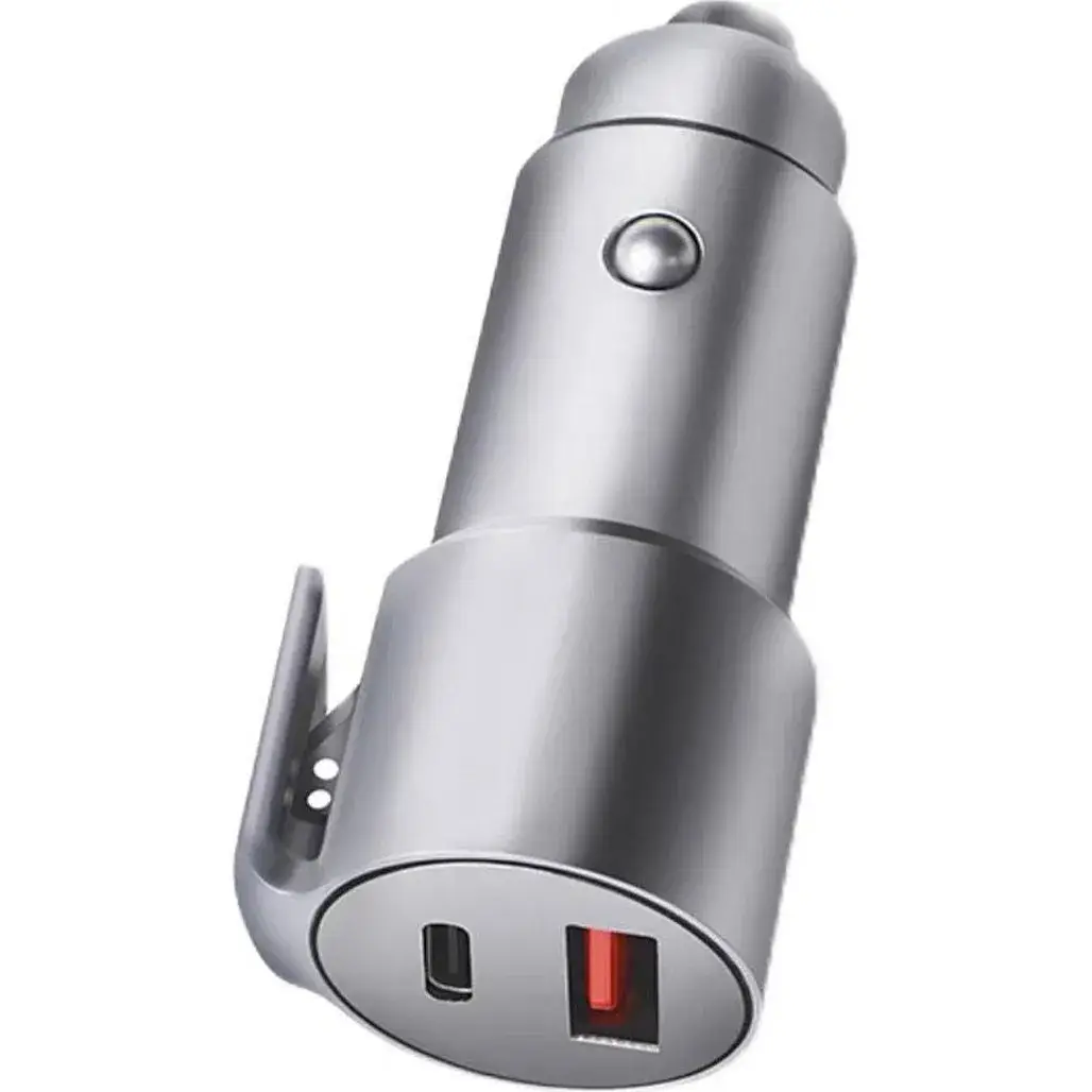 Пристрій автомобільний зарядний 70Mai Car Charger Midrive Pro CC05 Silver - фото 2