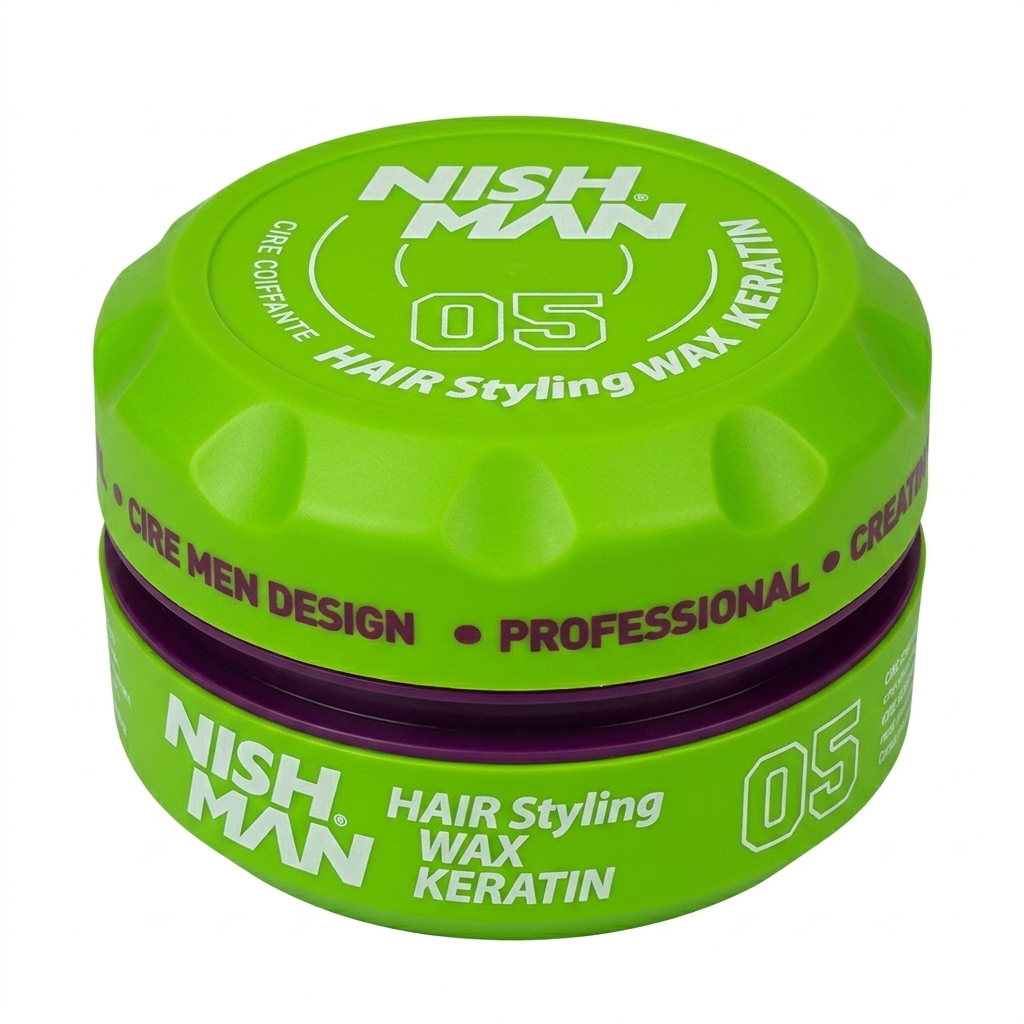 Віск для стилізації волосся Nishman Hair Styling Wax Keratine 05 150 мл (NMN-100-05)