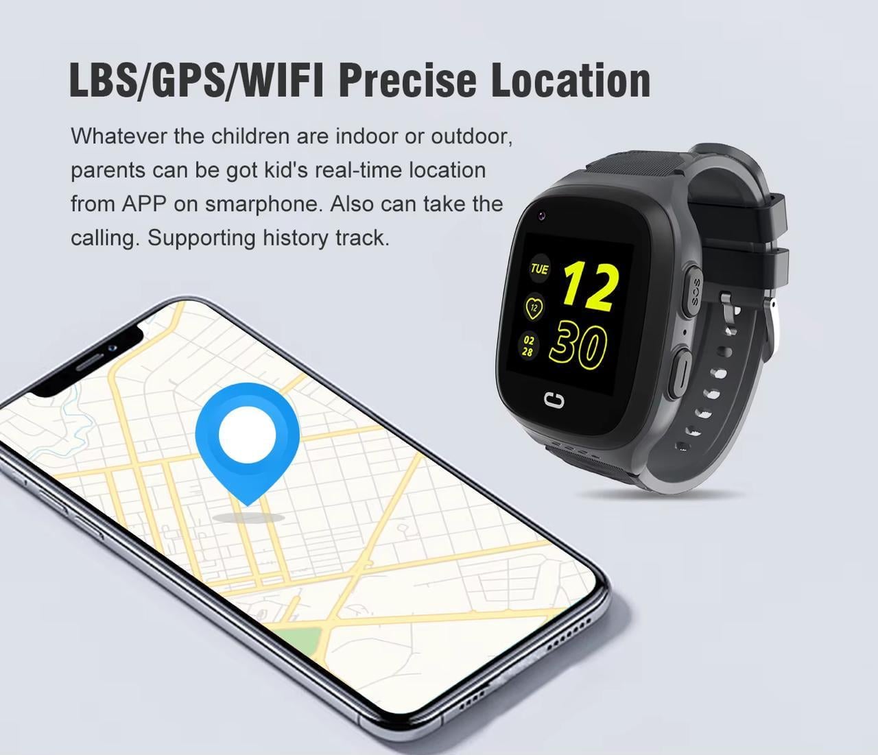 Смарт-часы детские Lemfo LT-31 GPS SIM IP67 видеозвонками/прослушиванием Розовый (35729712) - фото 6 Смарт-часы детские Lemfo LT-31 GPS SIM IP67 видеозвонками/прослушиванием Розовый (35729712) - фото 6